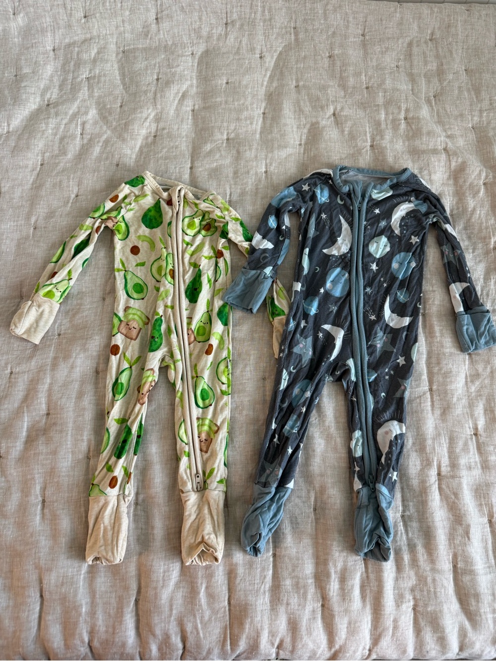 Little Sleepies Bundle of 2 Size 0-3months